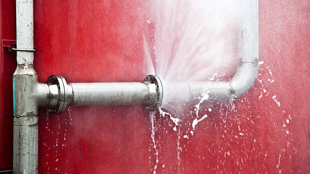 Water damage restoration process in CA